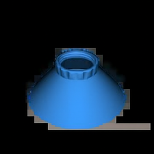 Longer Silica Gel Spool Container – 3-Piece 3D Printed Filament Dryer Insert with Funnel