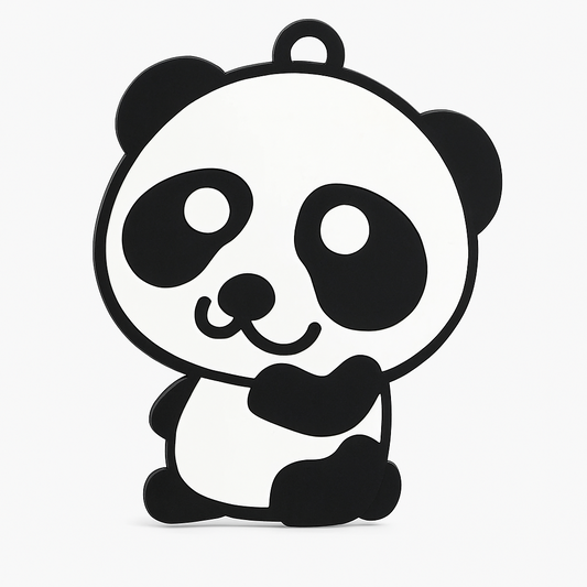 2-Pack Cute Panda Keychains – 3D Printed Necklace or Bag Charms (Bundle Deal: 2 for $20)