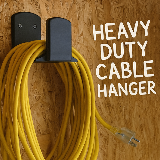 Heavy-Duty Cord & Hose Hanger – Wall Mount Organizer for Garage & Workshop